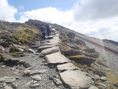 Llanberis Path Snowdonia Guided treks