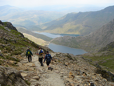 Pyg Track trek Snowdonia