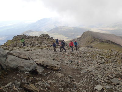 Rhyd Ddu trek Snowdonia